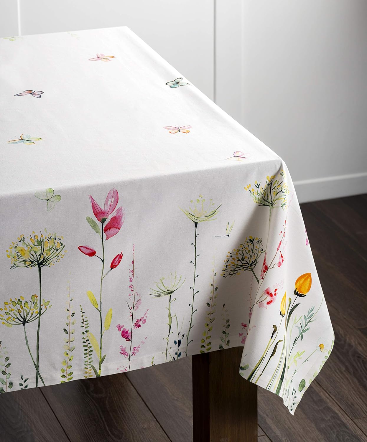Mantel Maison d’ Hermine Faïence, 100 % de algodón, para cocina, comedor, decoración de mesa, fiestas, bodas, primavera y verano