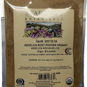 Polvo de raíz de angélica orgánica Polvo de raíz de angélica orgánica