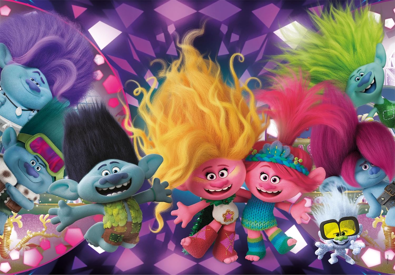 Clementoni Brilliant 104 pieces-Trolls 3, 20191