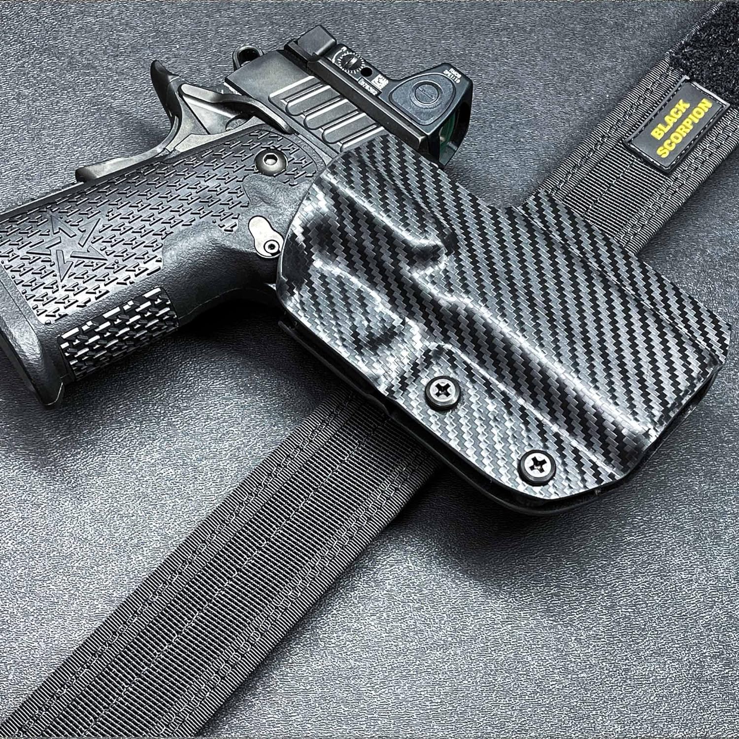 Funda de competencia Pro IDPA para Springfield Prodigy de 4.25 pulgadas