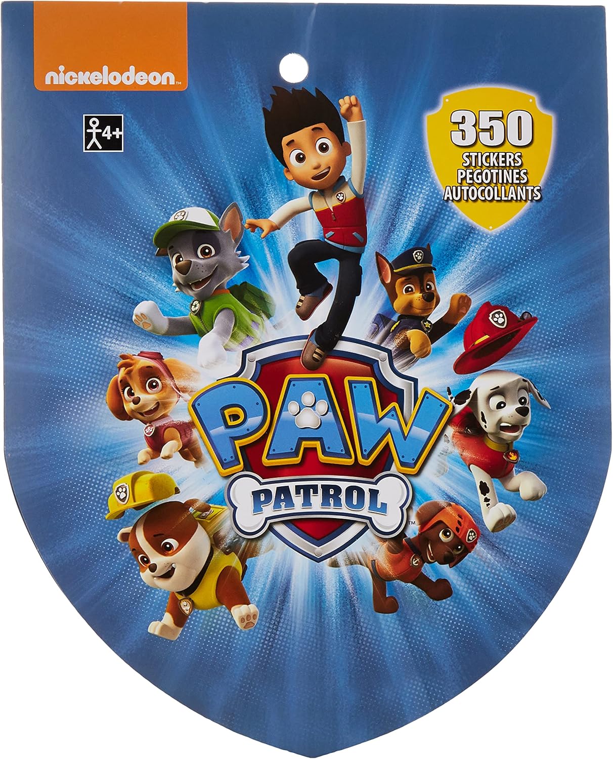 Amscan 150107 Paw Patrol Sticker Book  Recuerdo de fiesta  1 pieza