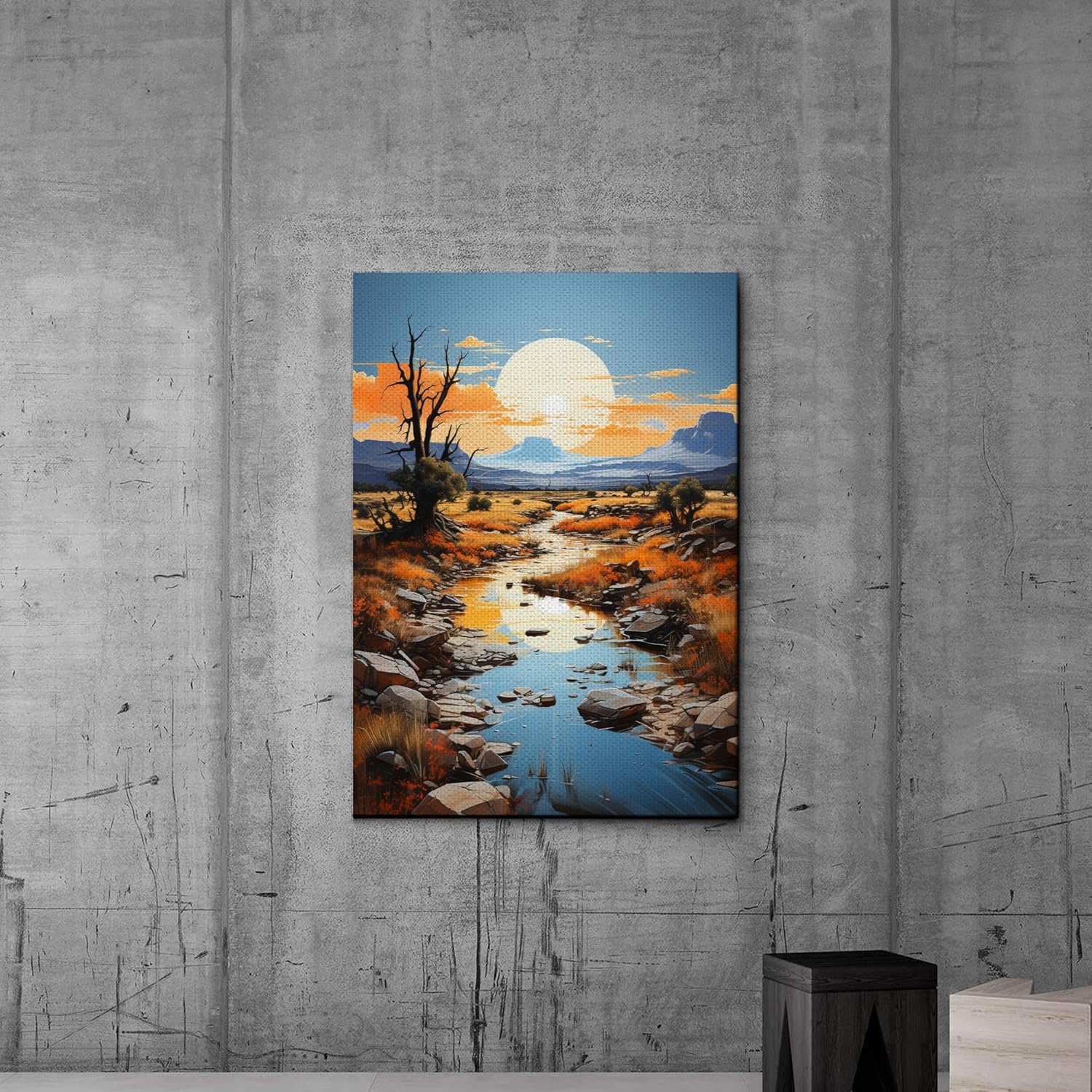 Red Mesa, Archival Print of Landscape Prints of Red Mountain in Mesa, Arizona, Canvas Prints, Art Print