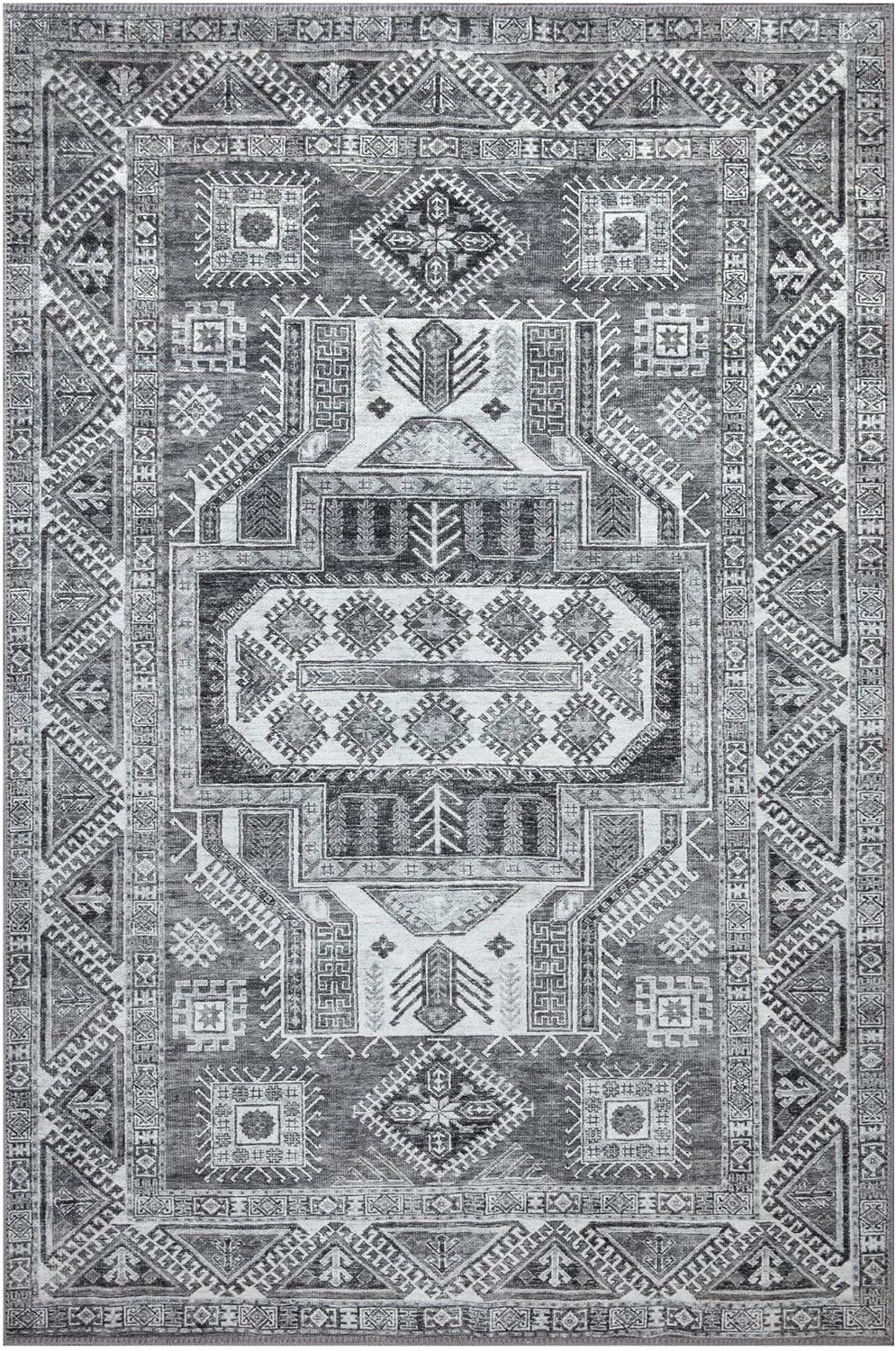Keen Home Design Alfombras lavables a máquina con parte trasera antideslizante, ideal para pasillo, sala de estar, dormitorio, cocina y lavandería,