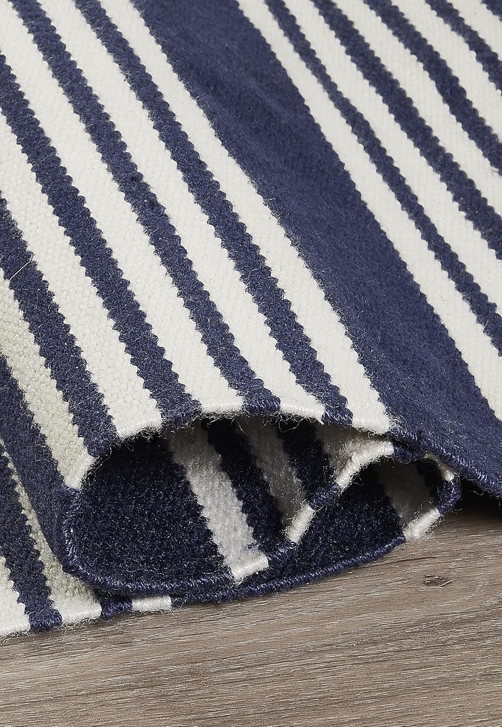 Fab Hábitat Alfombra para exteriores o interiores, tejido a mano suave bajo los pies, hecha de botellas de plástico recicladas, resistente a las