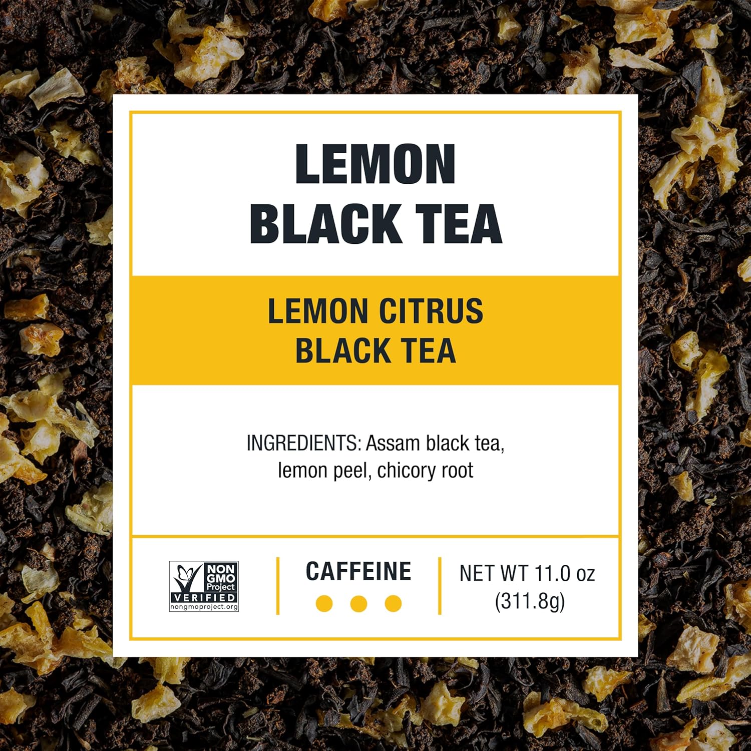 Tiesta Tea – Té frío negro limón  Té negro cítrico limón  Mezclas de té helado de hojas sueltas de primera calidad  Té helado con alto contenido de