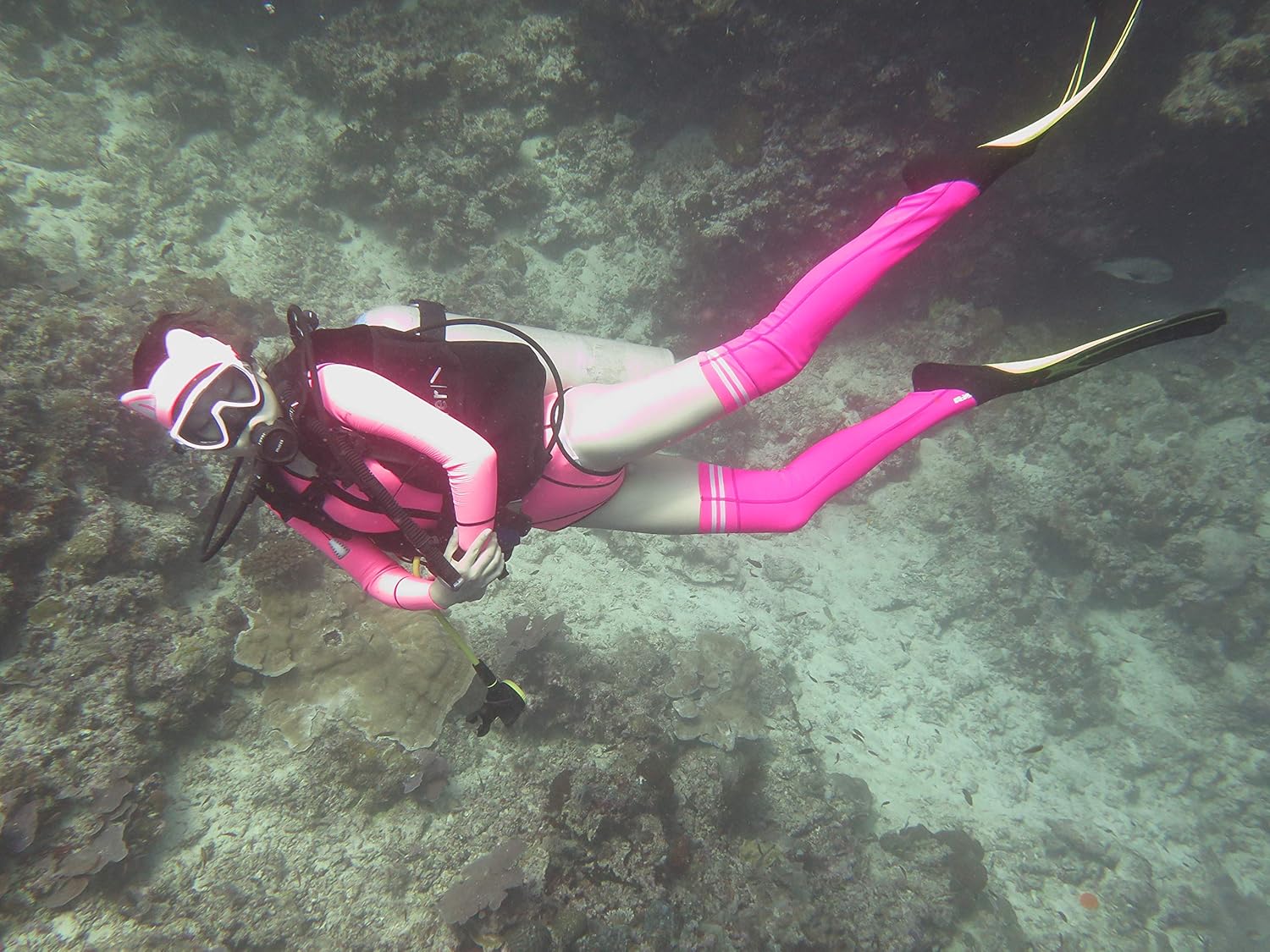 Diadema de buceo rosa gato gatito 0.079in neopreno capucha para mujeres jóvenes cubierta de la cabeza de buceo, surf banda térmica para el pelo para