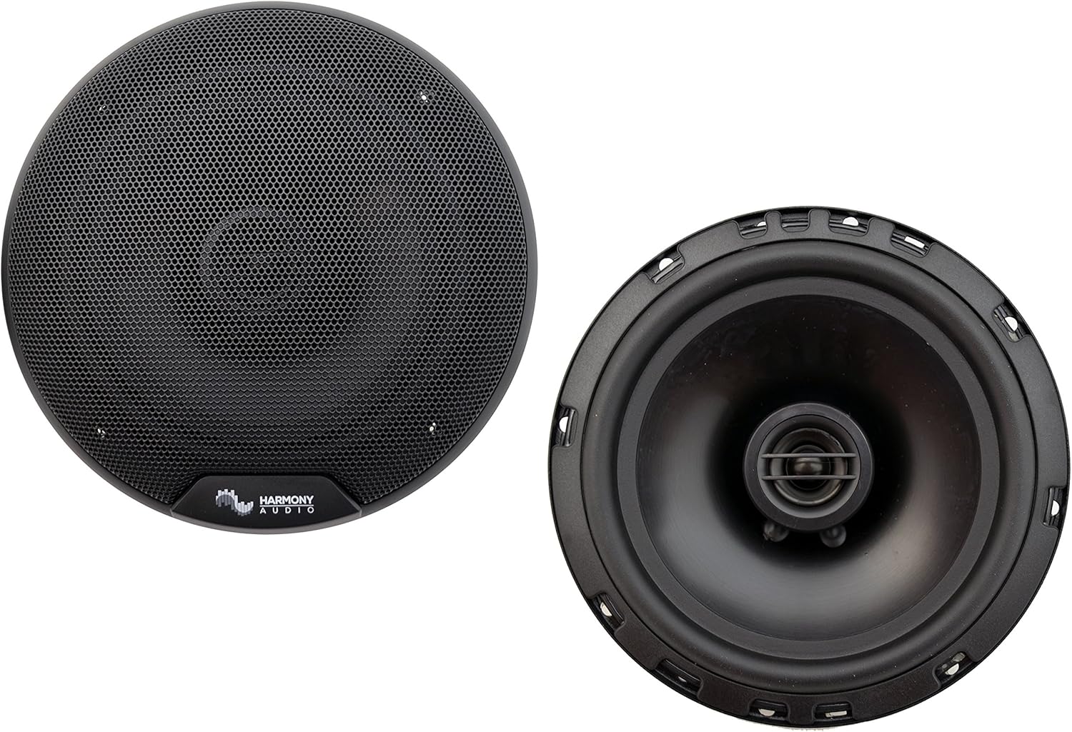 Harmony Audio R69 Compatible con Jeep Grand Cherokee 2014-2020 Kit de audio de repuesto de altavoz delantero y trasero para automóvil con arnés