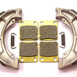 Master Chen Pastillas de freno delanteros y traseros, tambor para Suzuki LT-F250 LTF250 Ozark 250 2002 2003 2004 2005 2006 2007 2008 2009 2010 2011 Master Chen Pastillas de freno delanteros y traseros, tambor para Suzuki LT-F250 LTF250 Ozark 250 2002 2003 2004 2005 2006 2007 2008 2009 2010 2011