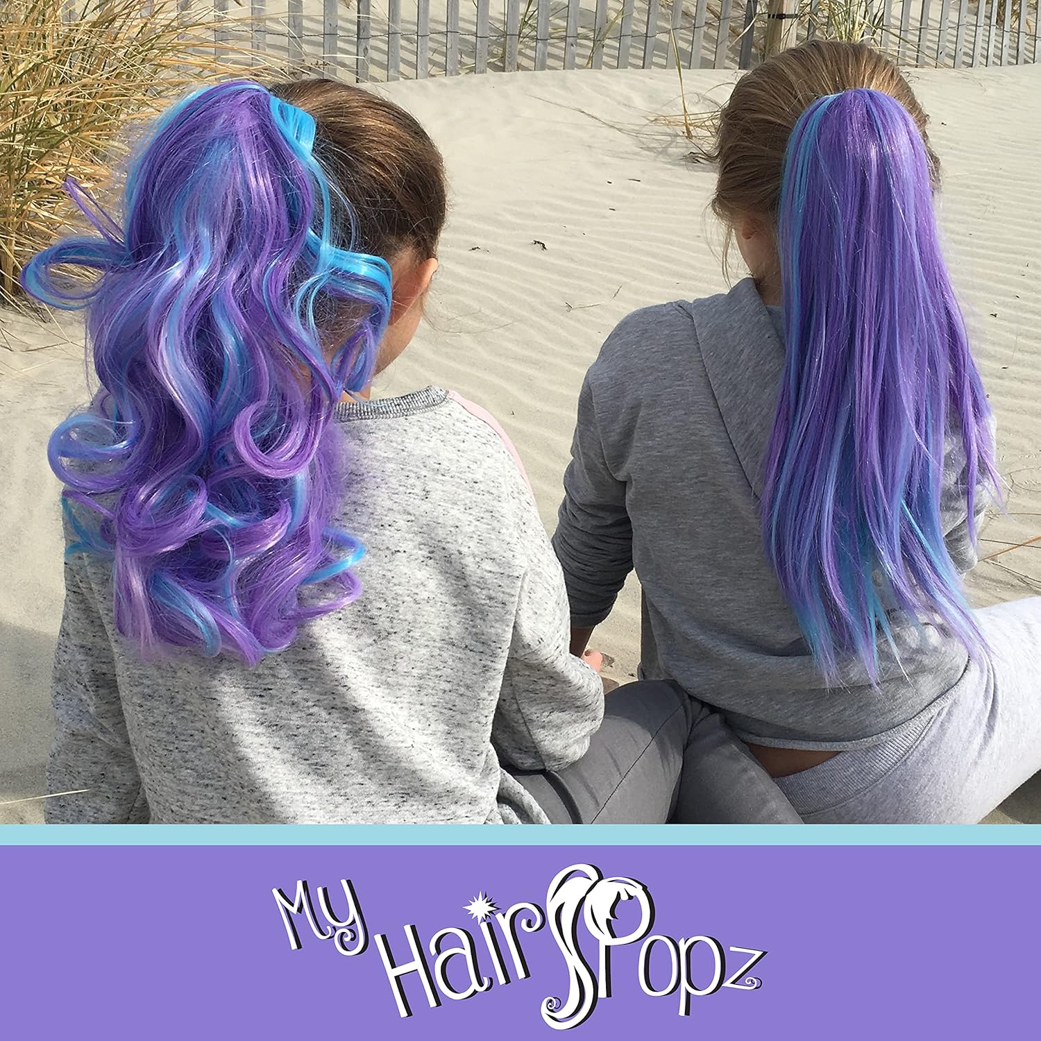 Extensiones de cabello de cola de caballo de fibra sintética de lujo, resistentes al calor y a los enredos, extensiones de cabello de colores para