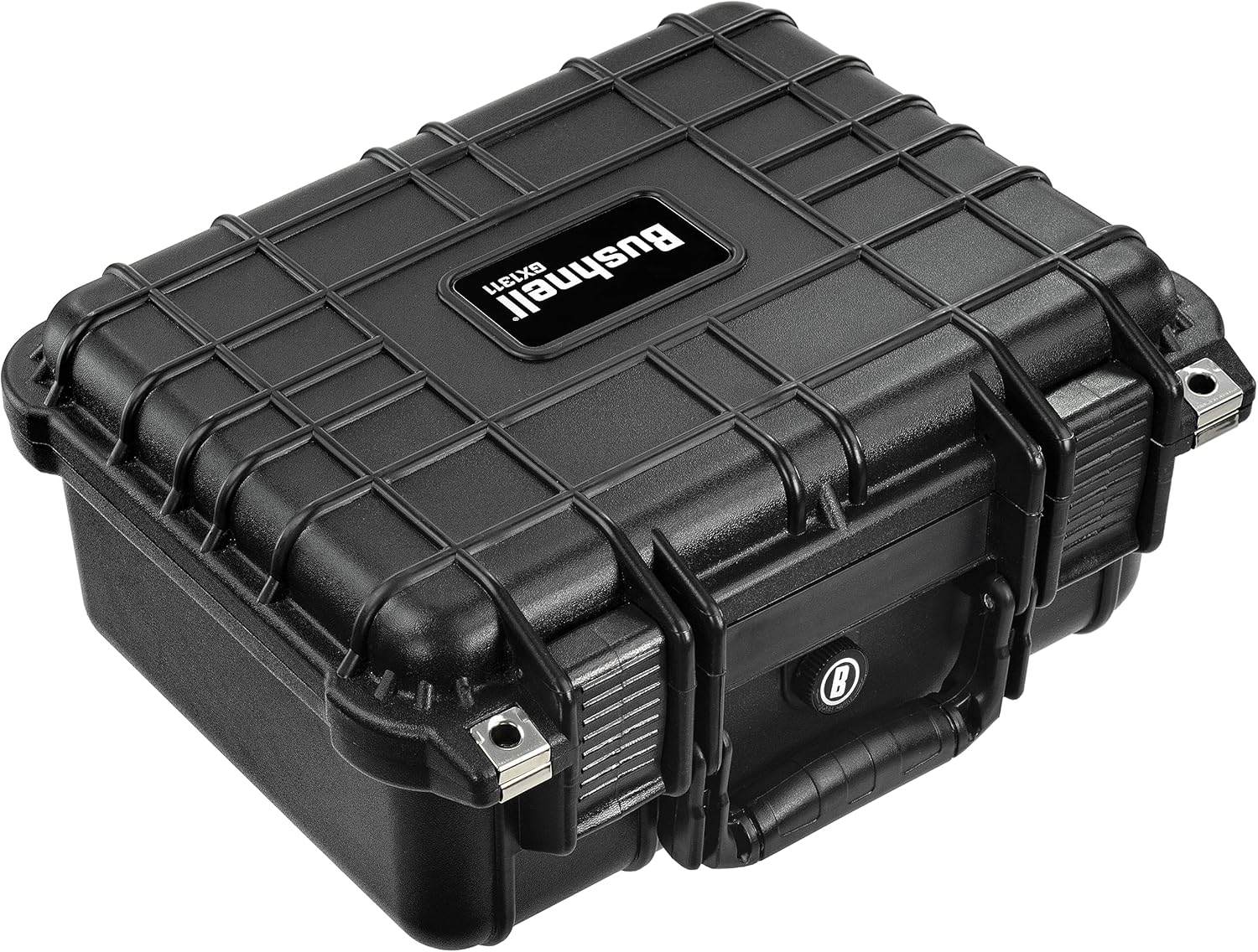 Bushnell Estuche rígido compacto impermeable de 13,37 pulgadas para pistolas, a prueba de golpes y listo para la TSA