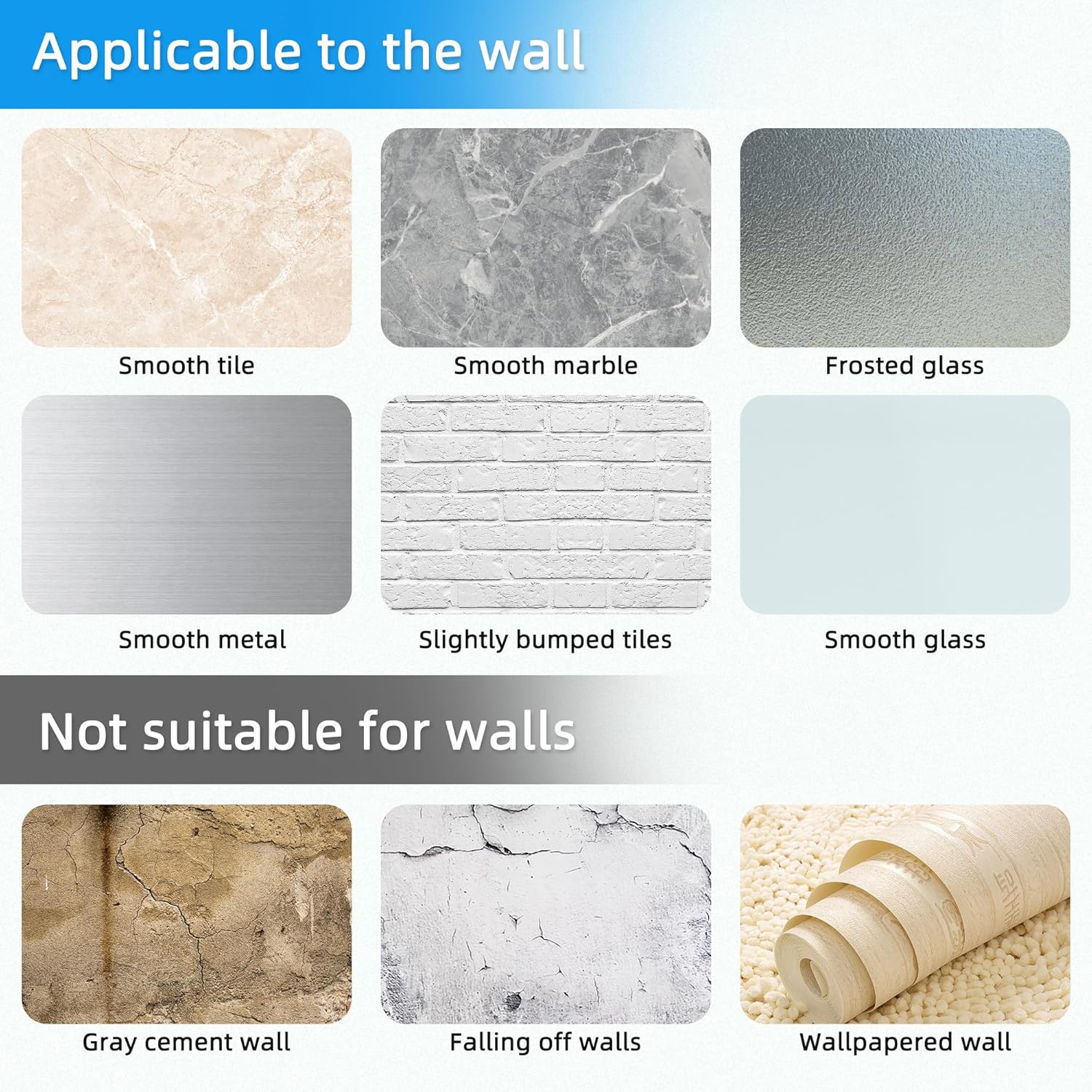 Soporte para secador de pelo manos libres con cualquier ángulo giratorio brazo totalmente posicionable. Soporte de pared para secador de pelo,