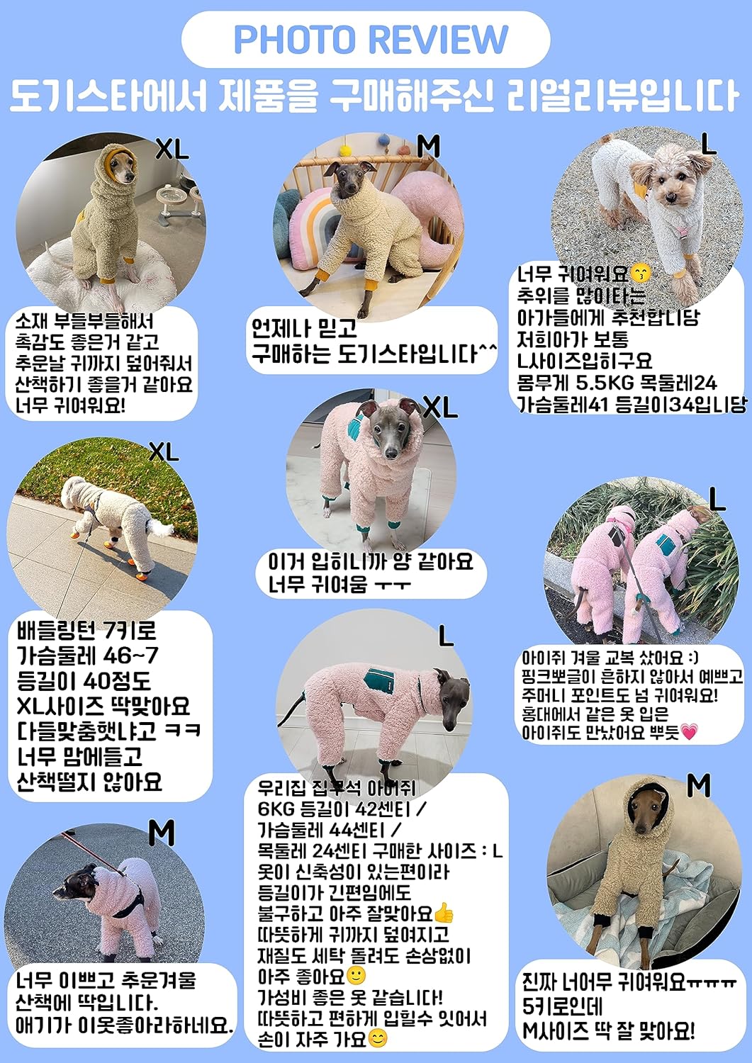 Suéter de galgo italiano de cuello alto, enterizo de forro polar cálido, ropa tipo Whippet para perro (M, azul marino)