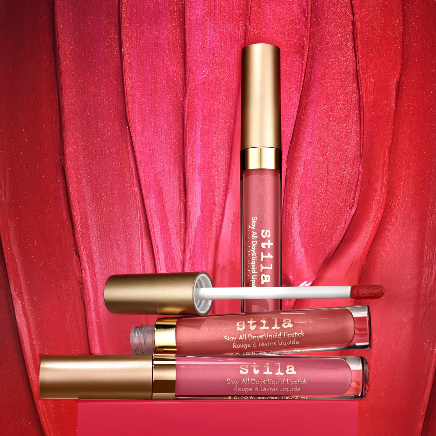 stila Stay All Day Shimmer Lápiz labial líquido, 0.10 onzas, SB94150001
