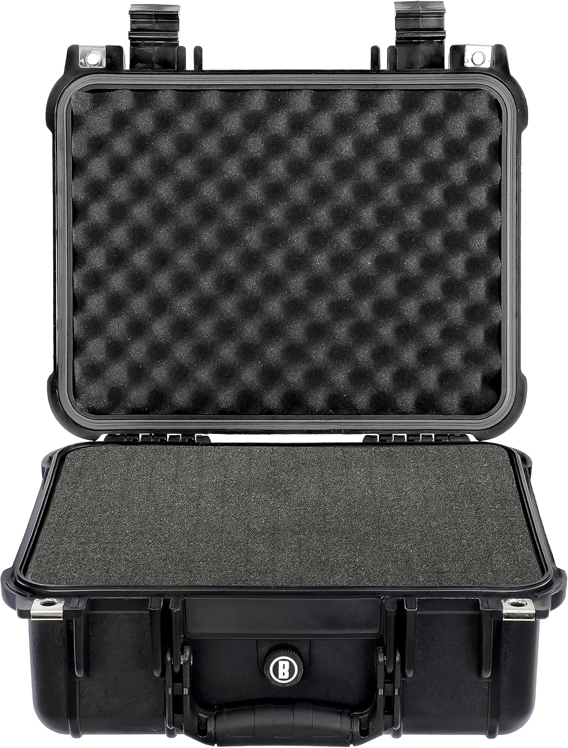 Bushnell Estuche rígido compacto impermeable de 13,37 pulgadas para pistolas, a prueba de golpes y listo para la TSA