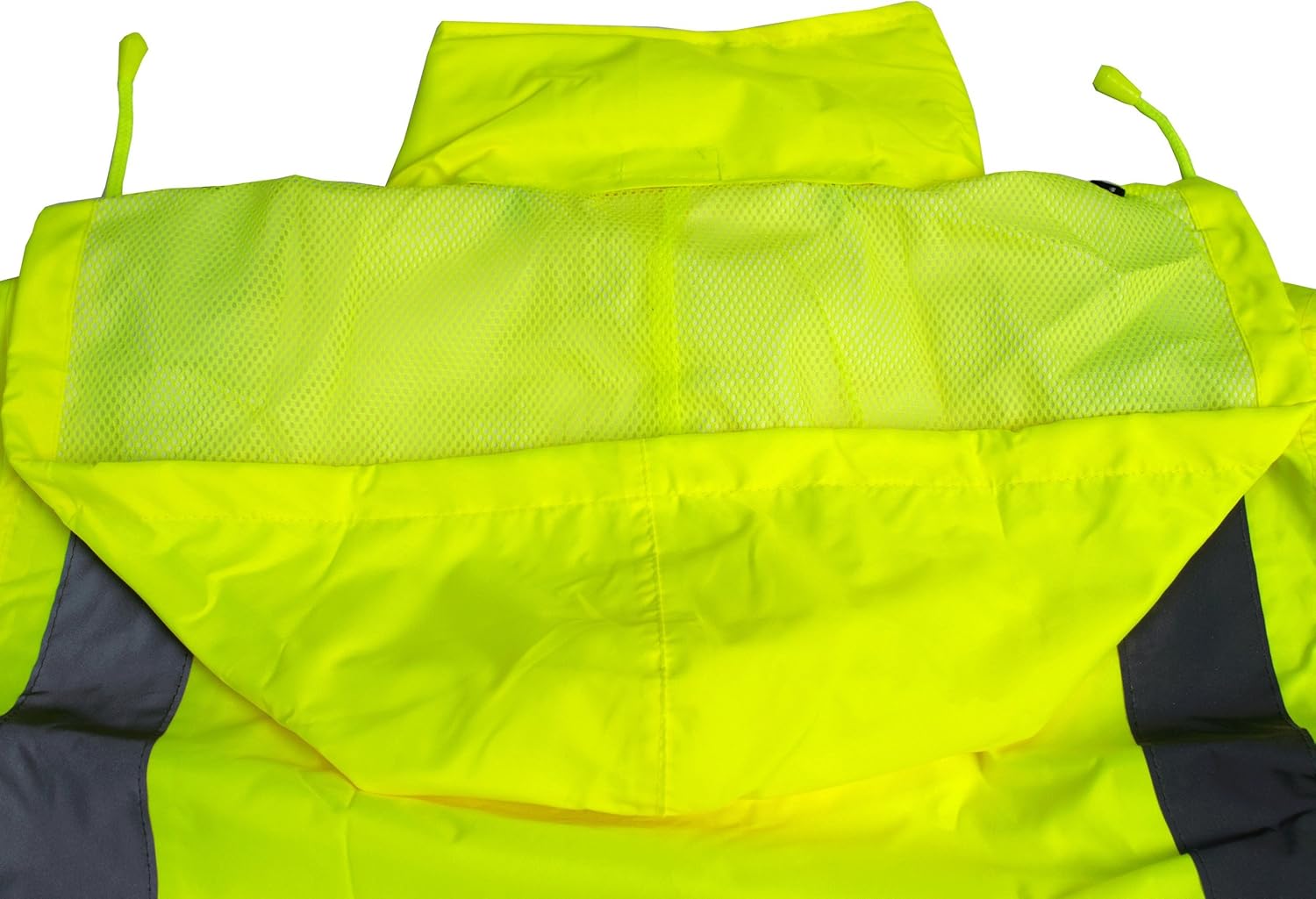 New York Hi-Viz Workwear RK Safety RW-CLA3 Class 3 Rain suit, Jacket, Pants High Visibility Reflective Black Bottom