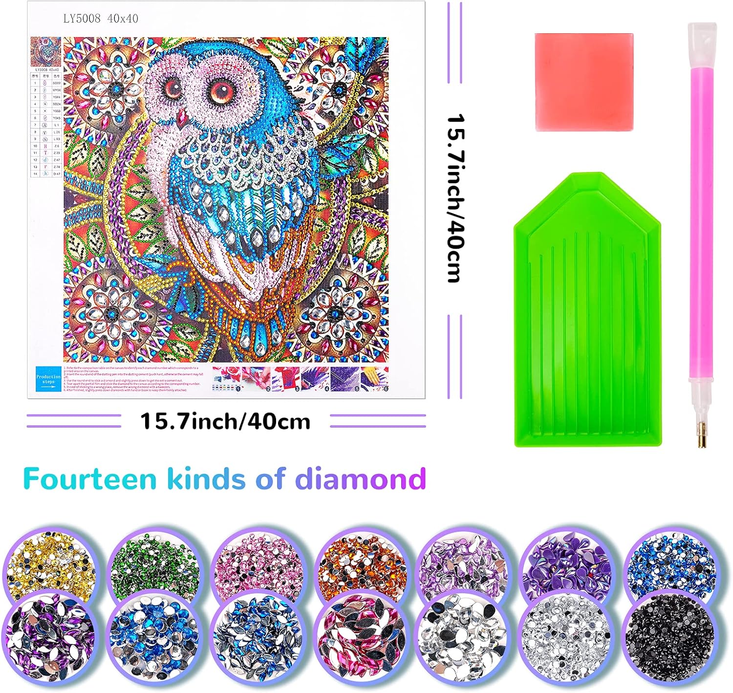 Kanecdo Regalos para niñas de 7, 8, 9, 10 años, juegos de artes y manualidades para niños y niñas, juguetes de 6-8-10-12 años, kits de pintura de