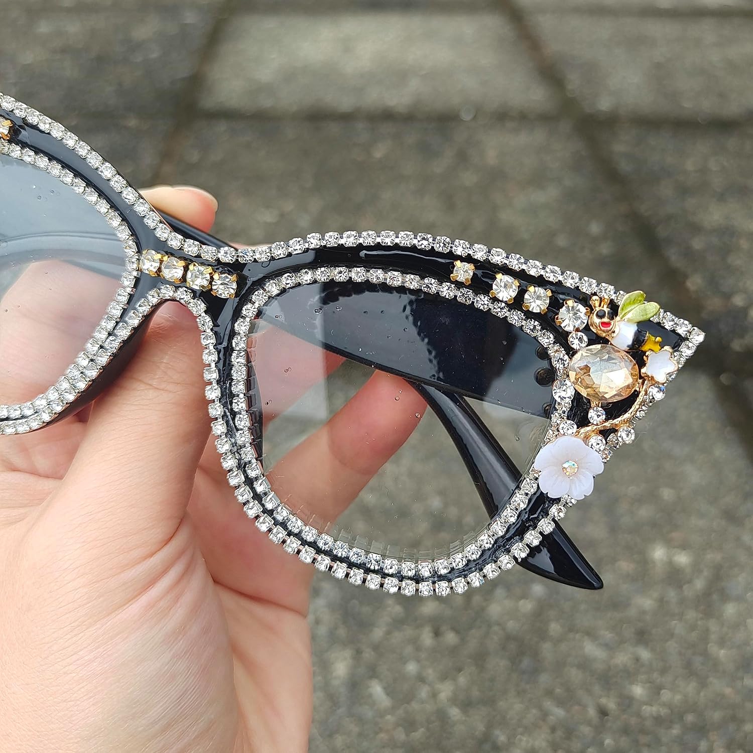 Gafas de lectura bifocales fotocrómicas de moda para mujer, diamantes de imitación de gran tamaño, ojo de gato, lentes de sol de transición