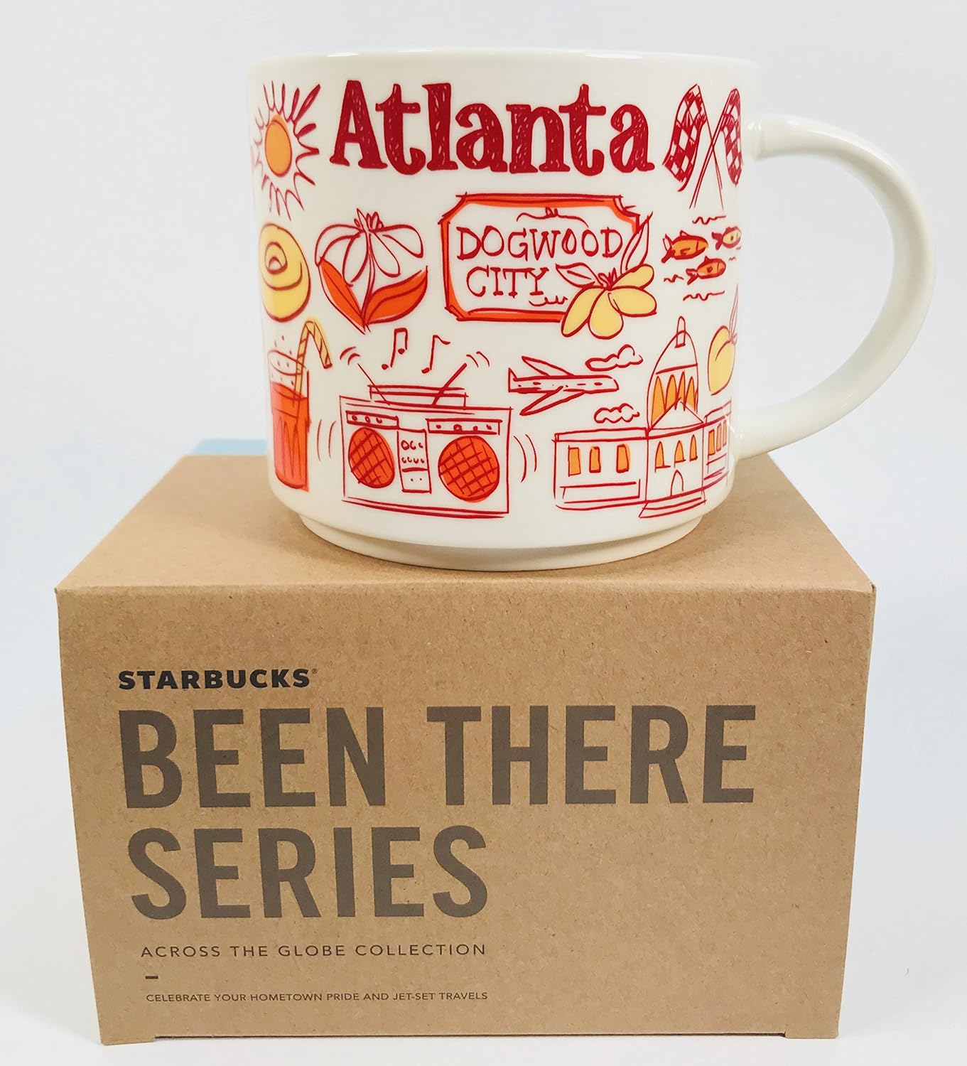 Starbucks Taza de café Atlanta Been There Series Across The Globe Collection