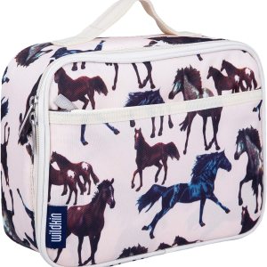 Wildkin Lonchera aislada para niños y niñas, tamaño perfecto para empaquetar aperitivos calientes o fríos para la escuela y los viajes, los patrones Wildkin Lonchera aislada para niños y niñas, tamaño perfecto para empaquetar aperitivos calientes o fríos para la escuela y los viajes, los patrones