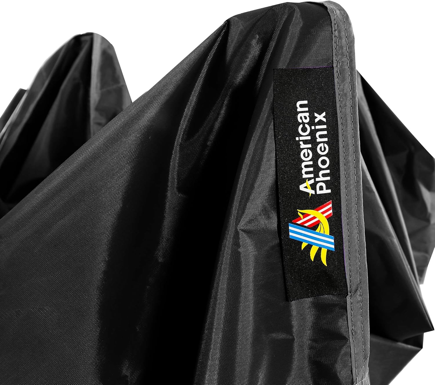 AMERICAN PHOENIX Tienda de campaña con dosel 5×5 Pop Up Tienda portátil comercial al aire libre playa Refugio solar instantáneo (negro)