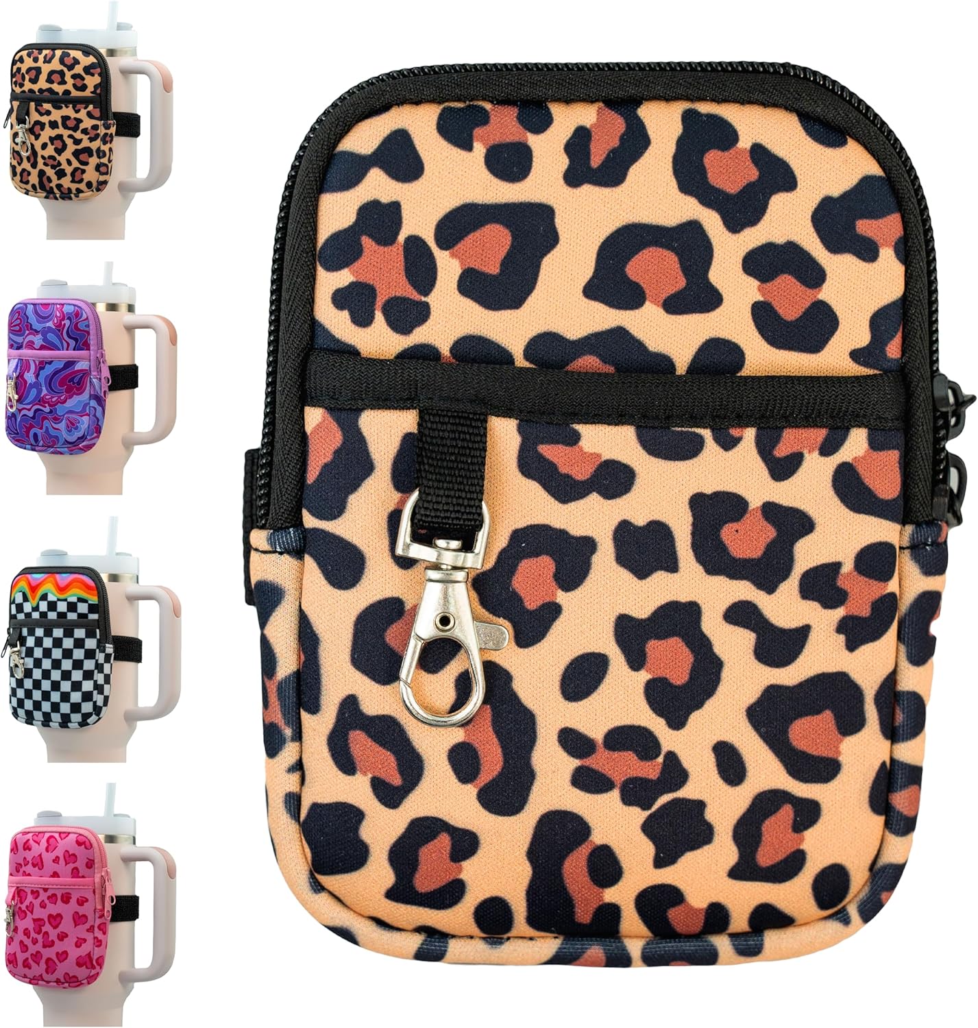 Axolotl Stanley Cup – Bolsa para botella de agua con llavero, accesorios para vasos Stanley de 3040 onzas con asa, vaso Stanley