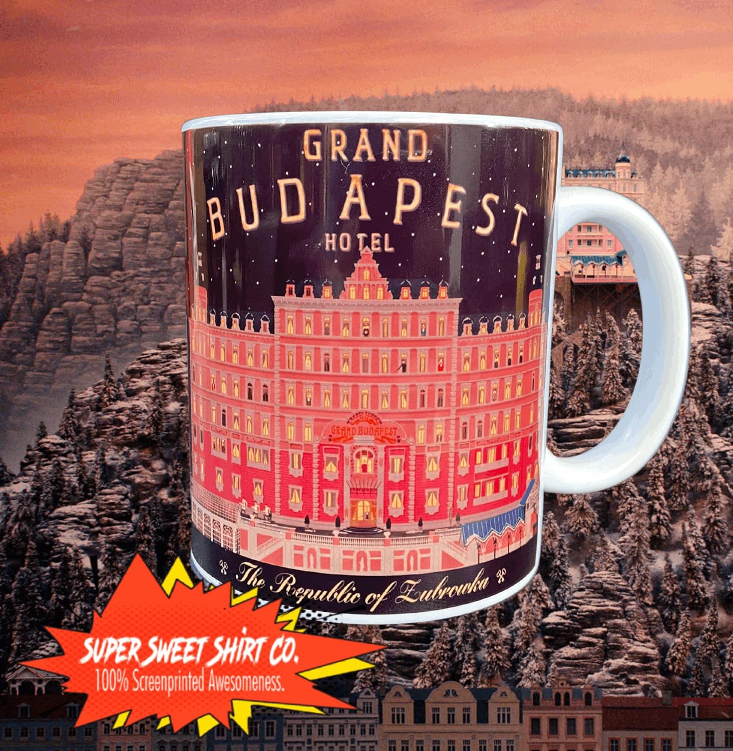Grand Budapest Hotel Wes Anderson Movie Mug