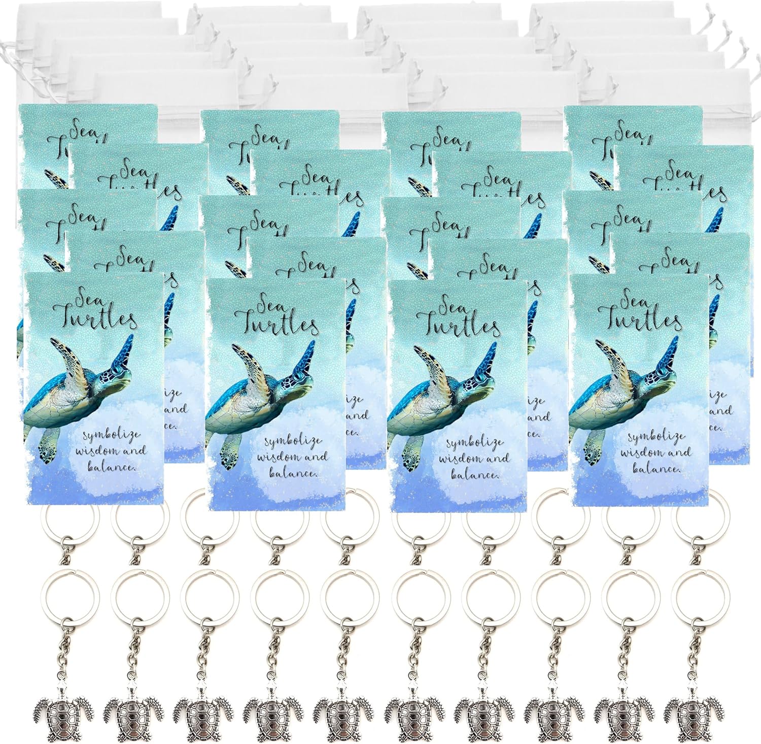 Smiling Wisdom – 20 regalos a granel – Mini tarjetas de felicitación de agradecimiento para empleados y juegos de regalo de recuerdo – 60 piezas