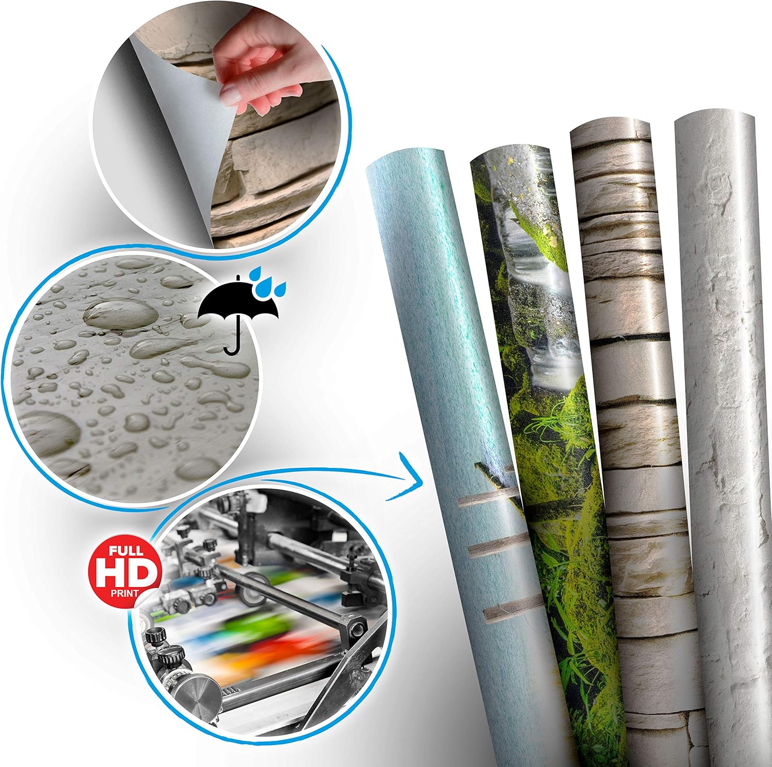 Artgeist – Papel tapiz tamaño XXL, autoadhesivo, no tejido, diseño de imagen y fotografía, mural