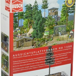 Busch 1588 Plataformas ObsvShelter HO Estructura Estructura Modelo Estructura Busch 1588 Plataformas ObsvShelter HO Estructura Estructura Modelo Estructura