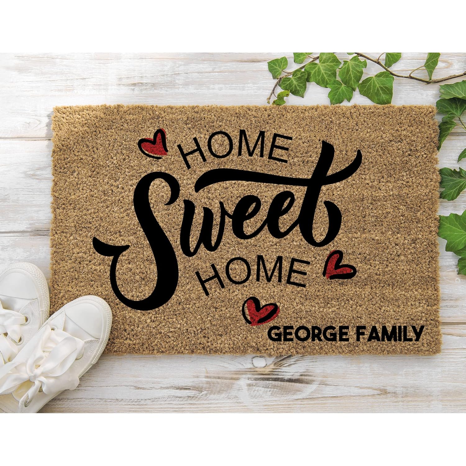 Welcome Door Mats Outdoor For Entrance – Personalized doormat, personalized welcome mats Outdoor, Door Mats for Home Entrance, Front Door Mats