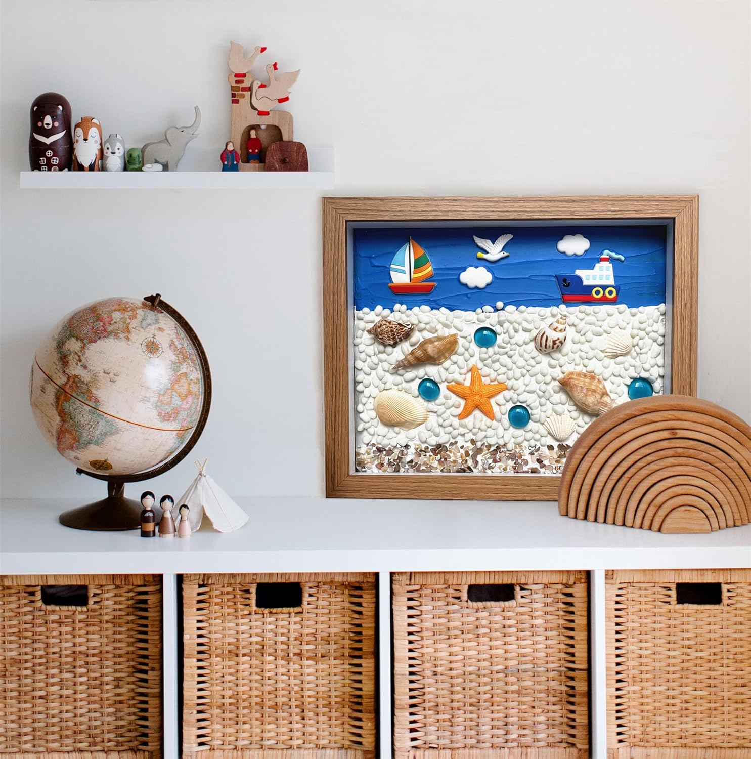 LUOMTSE Kit de manualidades y arte para niños, kit de pintura 3D, artes y manualidades para niños, manualidades de Navidad para adultos,