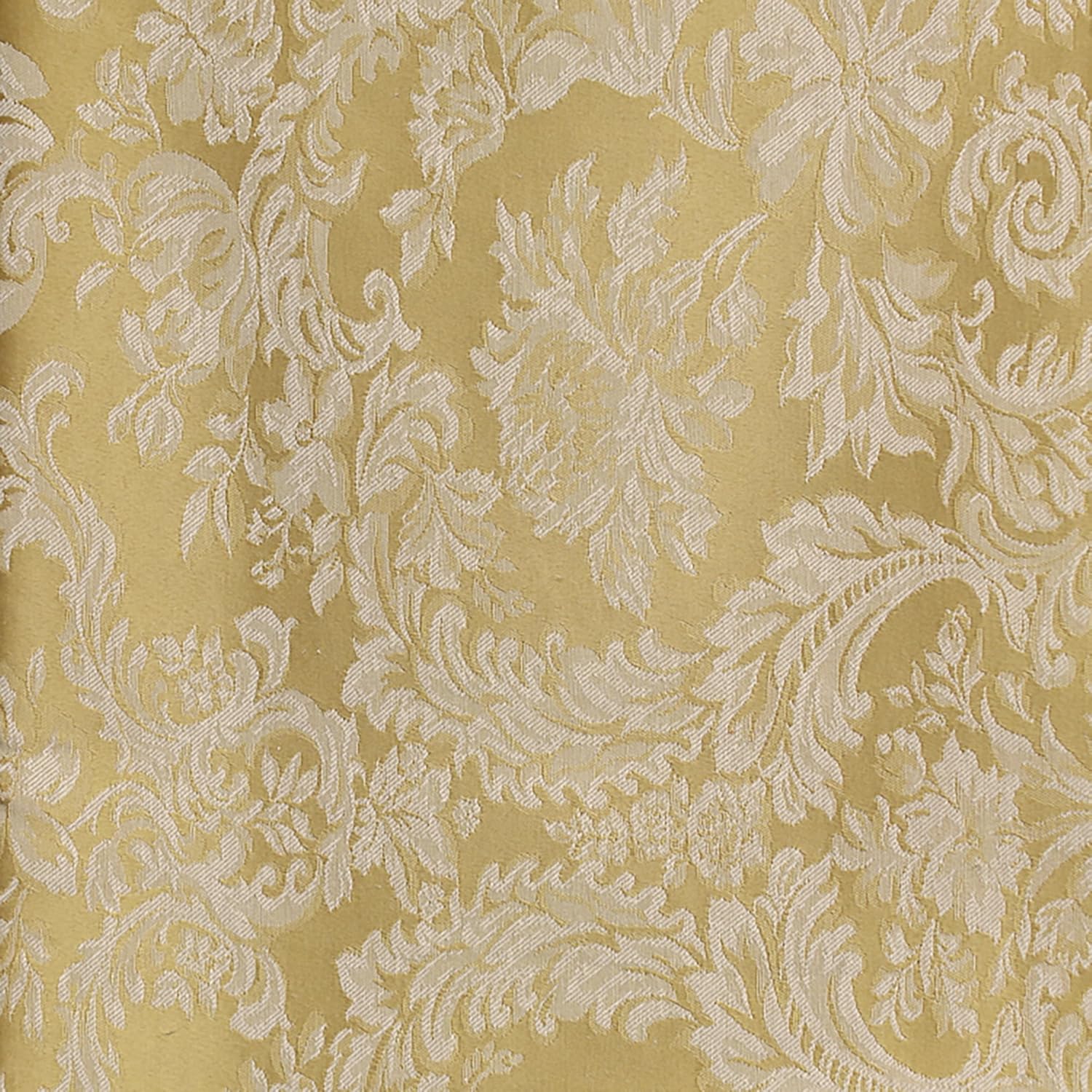 Ultimate Textile -1 docena- Servilletas Miranda de tela de damasco de 17 x 17 pulgadas Dijon Gold