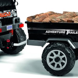 Peg Perego Adventure Trailer Ride On, negro Peg Perego Adventure Trailer Ride On, negro