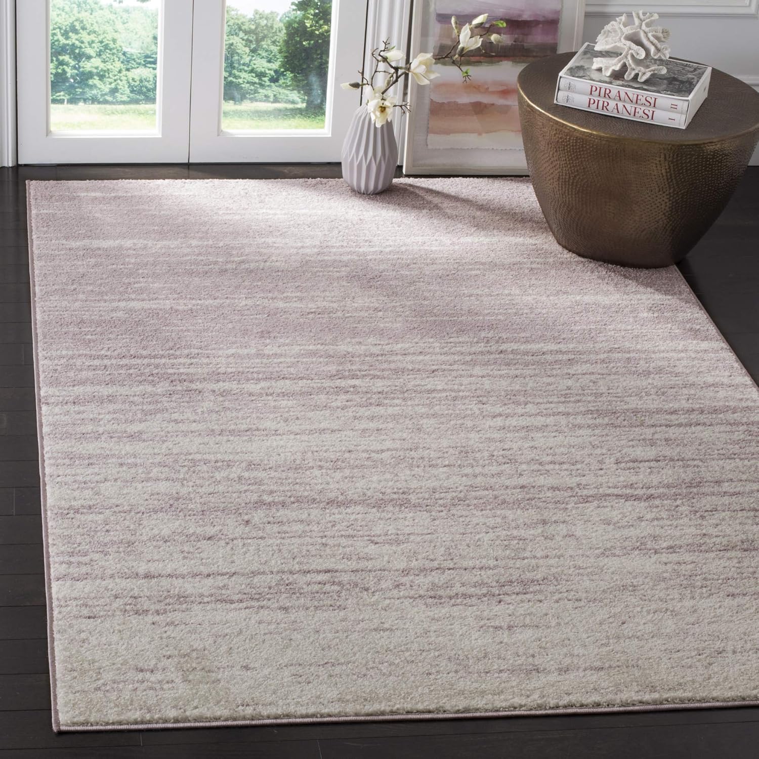 SAFAVIEH colección Adirondack, ADR113F – Alfombra en degradé decorativa para sala, habitación, no desprende pelusa, 5 pies 1 pulgada x 7 pies 6
