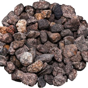 GRISUN Granules – Piedra de lava para pozo de ajuste, piedras de lava templadas naturales seguras de 1-3 pulgadas para chimenea, paisajismo, cuencos GRISUN Granules – Piedra de lava para pozo de ajuste, piedras de lava templadas naturales seguras de 1-3 pulgadas para chimenea, paisajismo, cuencos