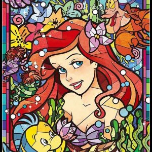 PALODIO Kits de pintura de diamantes 5D de princesa, kits de arte de diamantes para adultos, vidrieras de dibujos animados, pintura por números, PALODIO Kits de pintura de diamantes 5D de princesa, kits de arte de diamantes para adultos, vidrieras de dibujos animados, pintura por números,