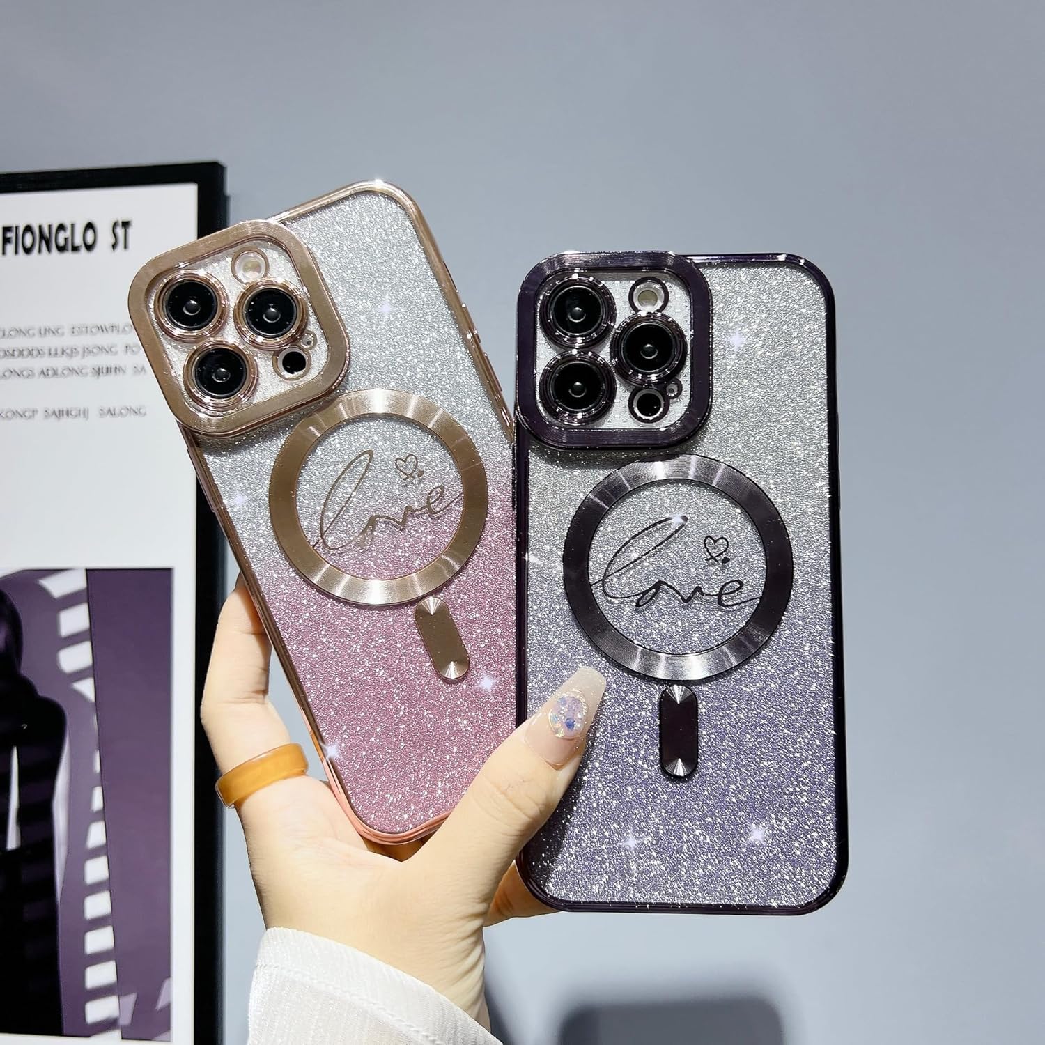 Misscase Funda magnética para iPhone 15 Pro Max compatible con MagSafe, protección completa, delgada, a prueba de golpes, elegante, antiarañazos,