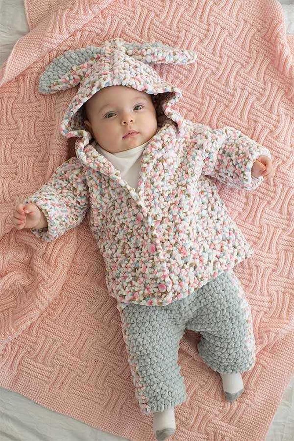 Paquete de 2 madejas Himalaya Dolphin Baby Colors, cada madeja de 3.53 oz3,5 onzas, 120 mt 132 yardas, hilo súper voluminoso, hilo para manta, hilo
