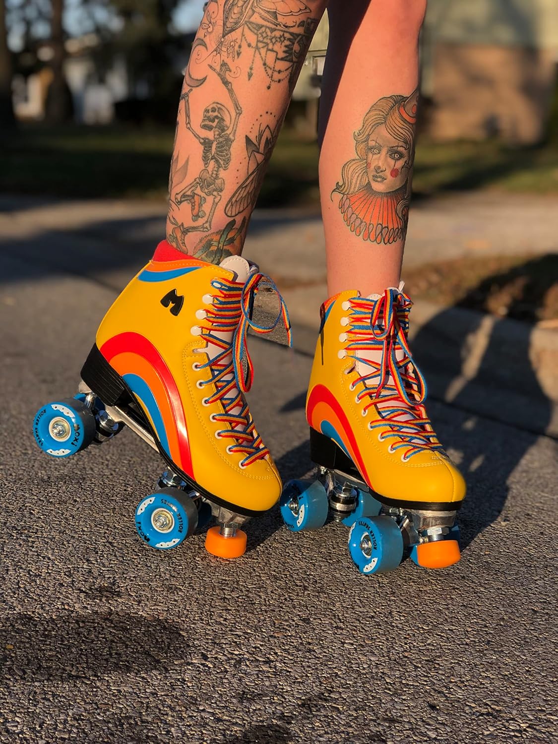 Moxi Patines Rainbow Rider – Patines divertidos y modernos para mujer