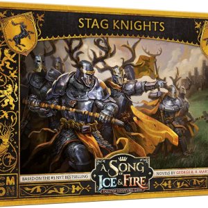 CMON Caja de unidades de mesa A Song of Ice and Fire de Baratheon Stag Knights Juego de estrategia para adolescentes y adultos A partir de 14 años CMON Caja de unidades de mesa A Song of Ice and Fire de Baratheon Stag Knights Juego de estrategia para adolescentes y adultos A partir de 14 años