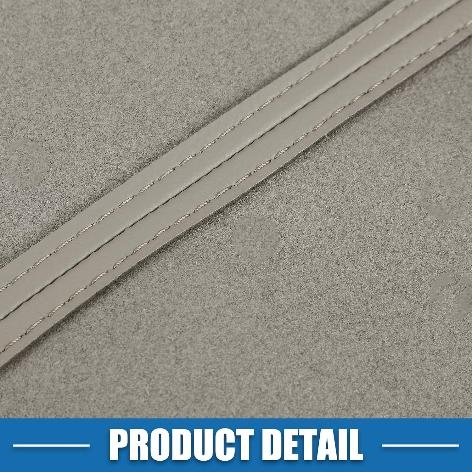 Panel de la puerta delantera del coche reposabrazos cubierta interior puerta trims para Acura RDX 2007-2012 gris 1 par