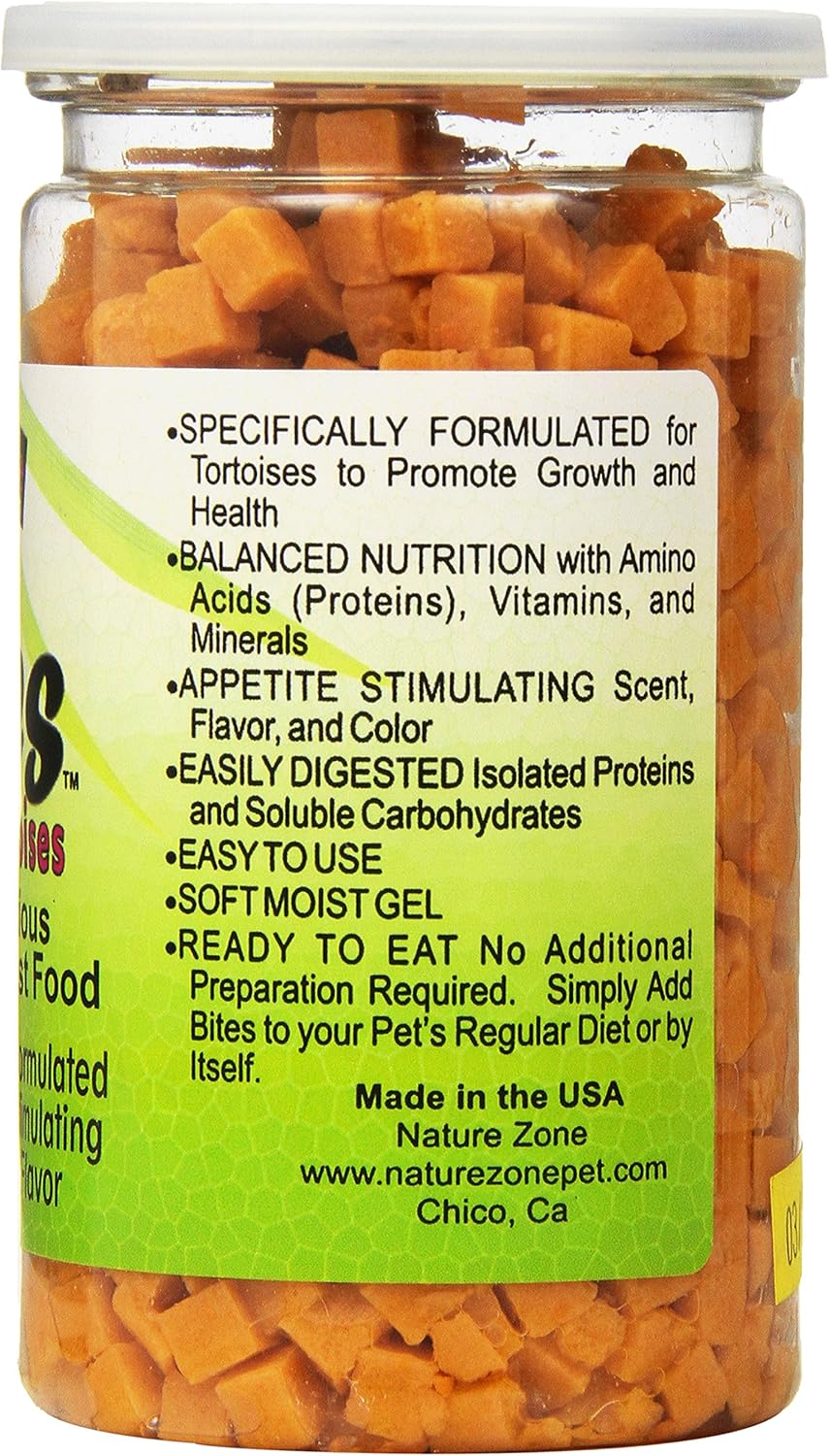 Nature Zone Snz54661 – Alimento húmedo suave con sabor a melón para tortuga, 9 onzas
