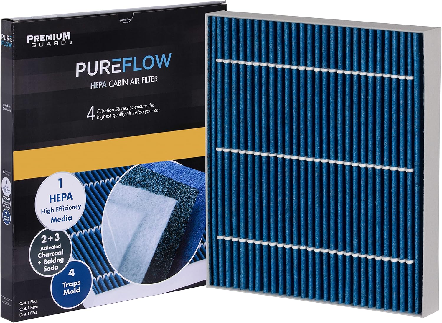 Filtro de aire de cabina Pureflow HEPA PC99525HX  Compatible con Hyundai Palisade 2020-22