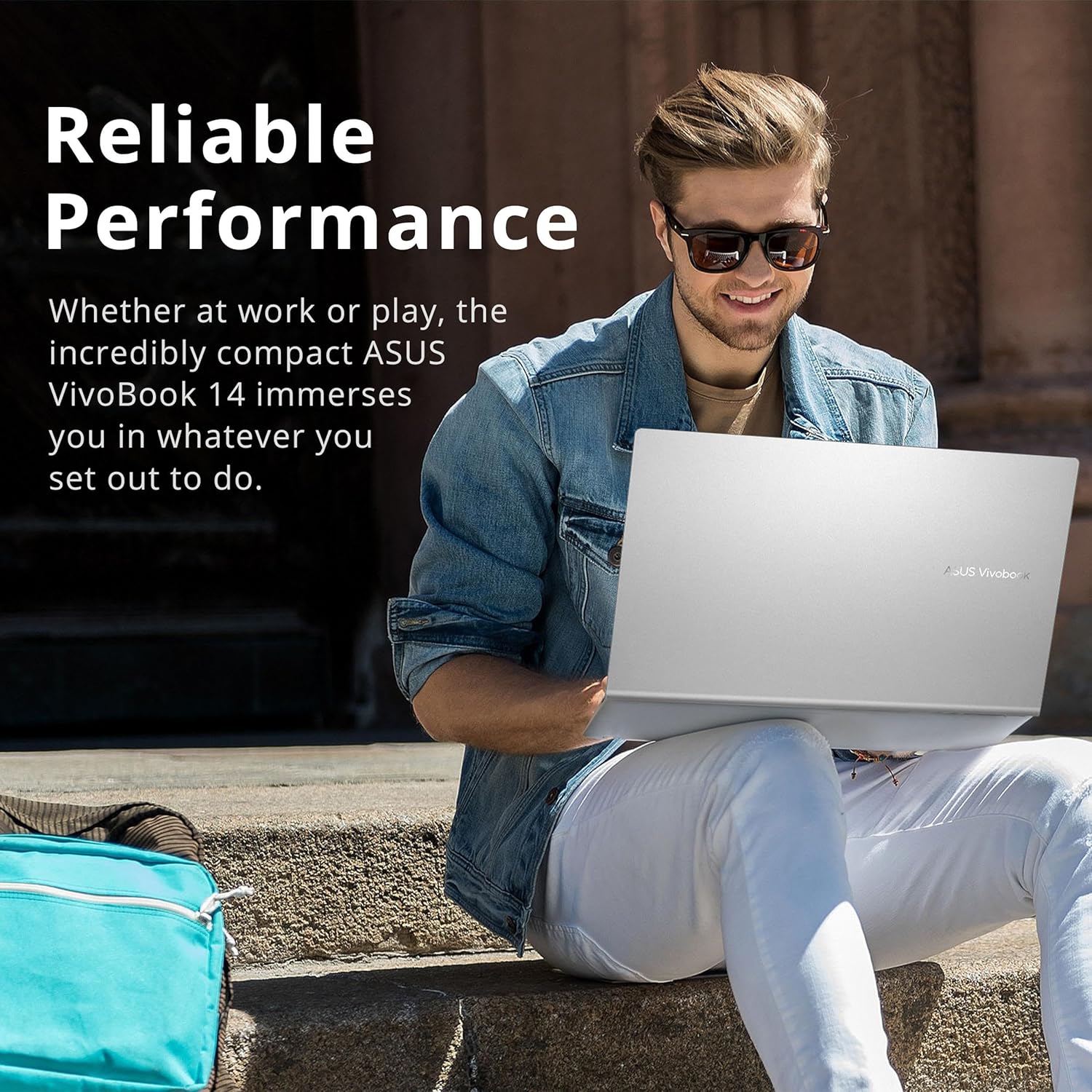 asus Vivobook 14HD 2023 Laptop para estudiantes, Intel Core i3-1115G4, 16 GB de RAM, SSD PCIe de 1 TB, gráficos Intel UHD, cámara web, WiFi 5,