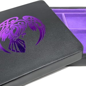 Adventure Box – Bandeja combinada de dados y estuche de almacenamiento con tapa magnética (aven) Adventure Box – Bandeja combinada de dados y estuche de almacenamiento con tapa magnética (aven)