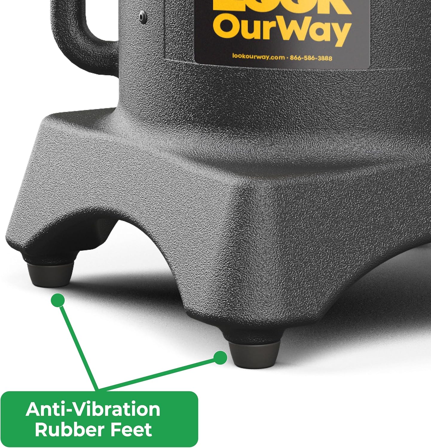 LookOurWay Air Dancers – Tubo inflable para hombre de 12 HP resistente a la intemperie para Sky Dancers (12 pulgadas de diámetro)