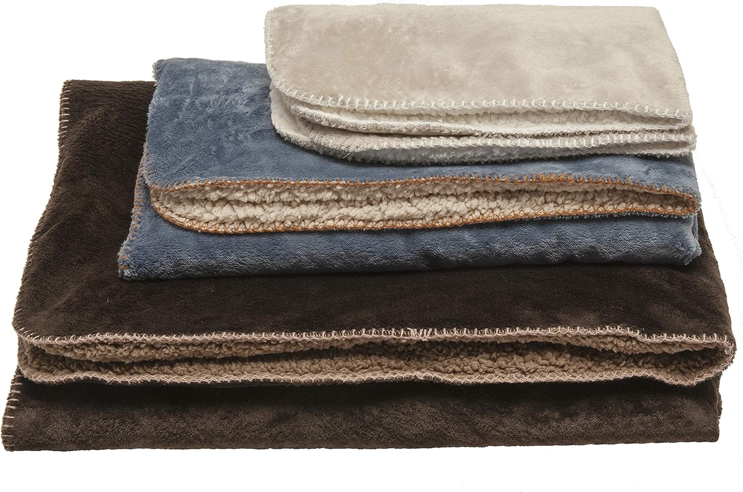 Manta de cama Furhaven para mascotas como perros y gatos  Manta térmica de rizo impermeable y lana de cordero sintética, auto calentable, para