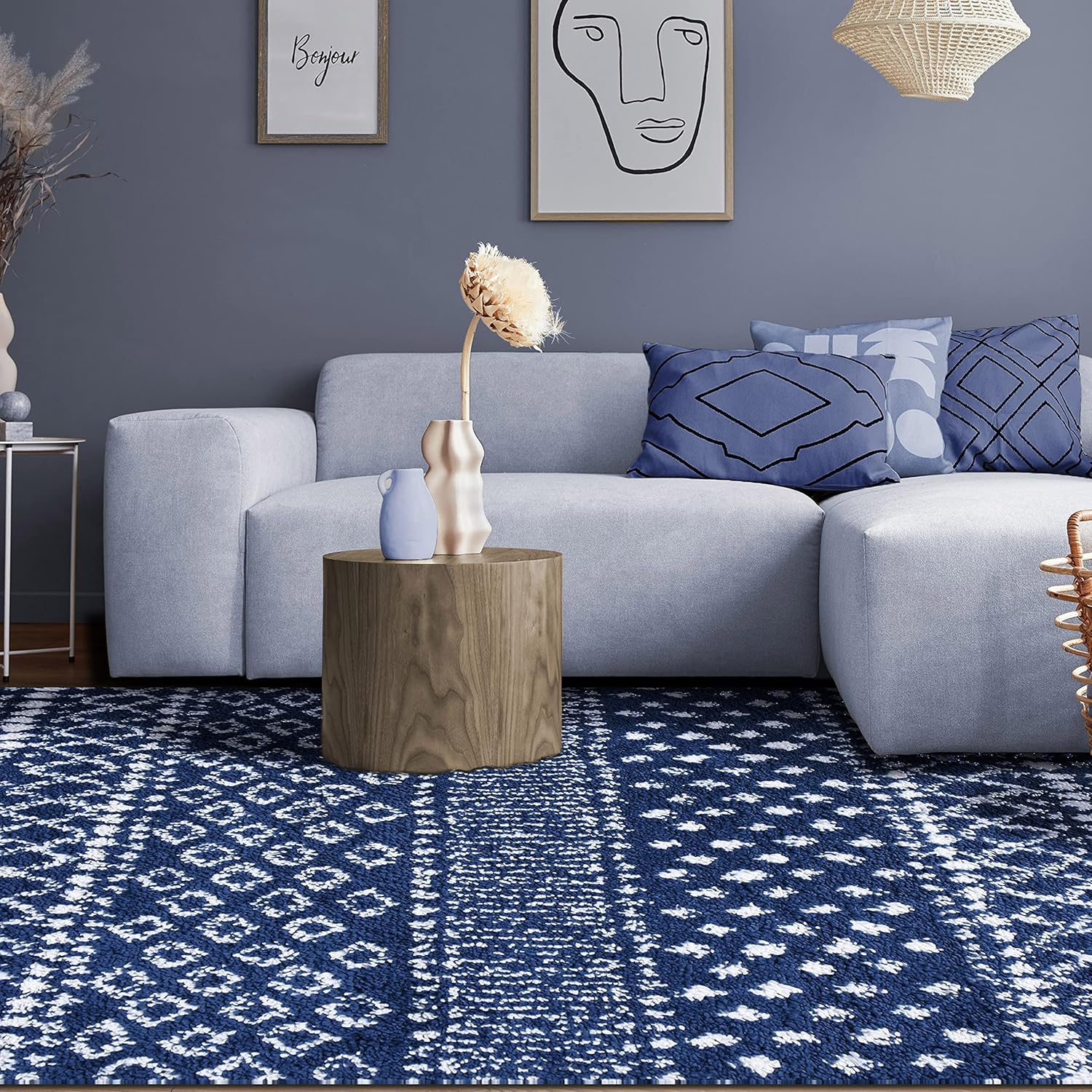 Superior Alfombra de área para interiores perfecta para dormitorio, cuarto de servicio, entrada, oficina, sala de juegos, guardería, cubierta de
