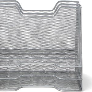 Mind Reader organizador de malla metálica para escritorio Mind Reader organizador de malla metálica para escritorio