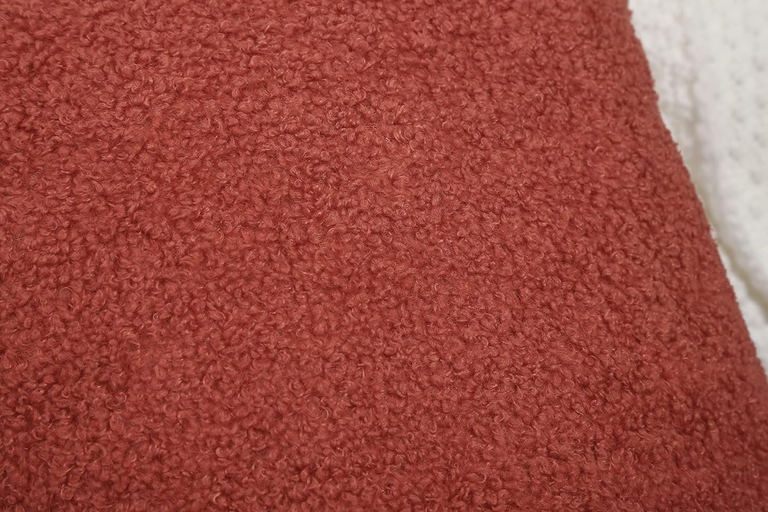 TangDepot Paquete de 2 fundas de almohada lujosas y esponjosas de piel de oveja sintética, fundas de almohada cuadradas, fundas de almohada para